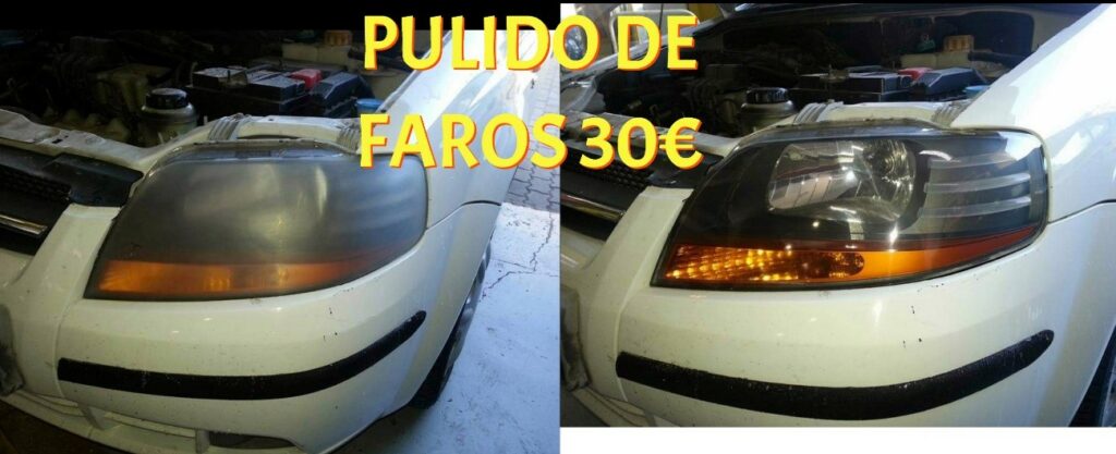 pulido de faros